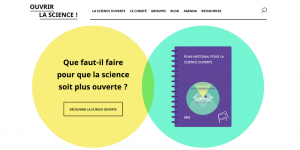 ouvrirlascience.fr - page d'accueil