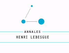 Logo Annales Henri Lebesgue