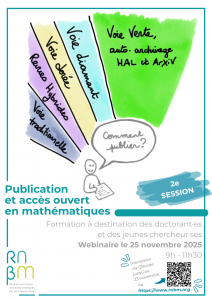 Affiche webinaire formation doctorants novembre 2025